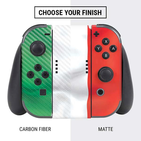 Italy Flag Nintendo Switch Bundle Skin